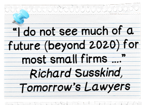 the future of solo practices and small law firms